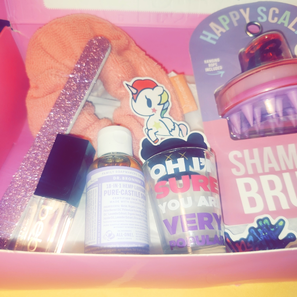 Roots, Rock, Pink Glam Self-Care Kit